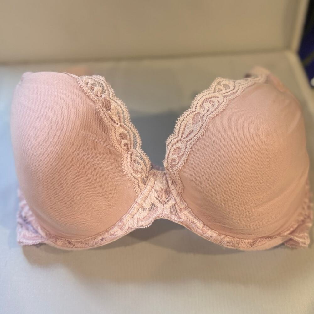 Natori light pink underwire bra 34DDD